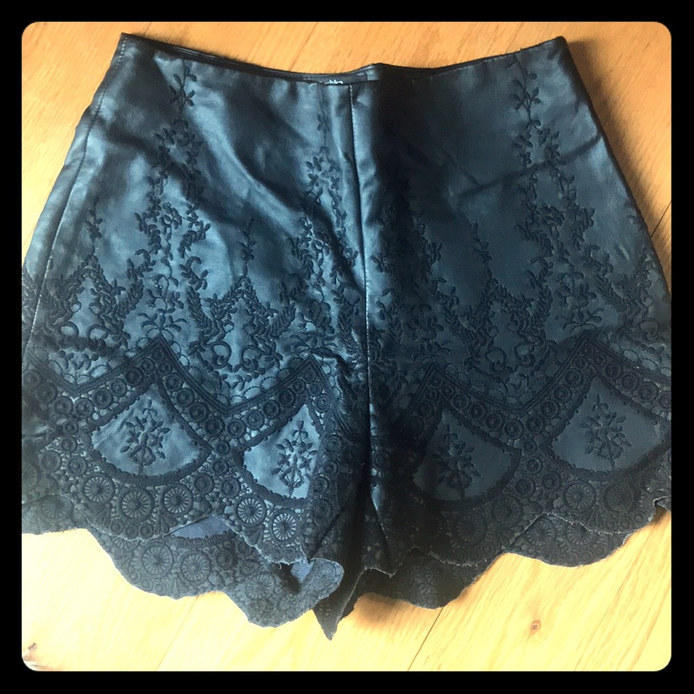 Bershka Black shorts